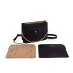 Black Mini Cross bag - Changeable Black